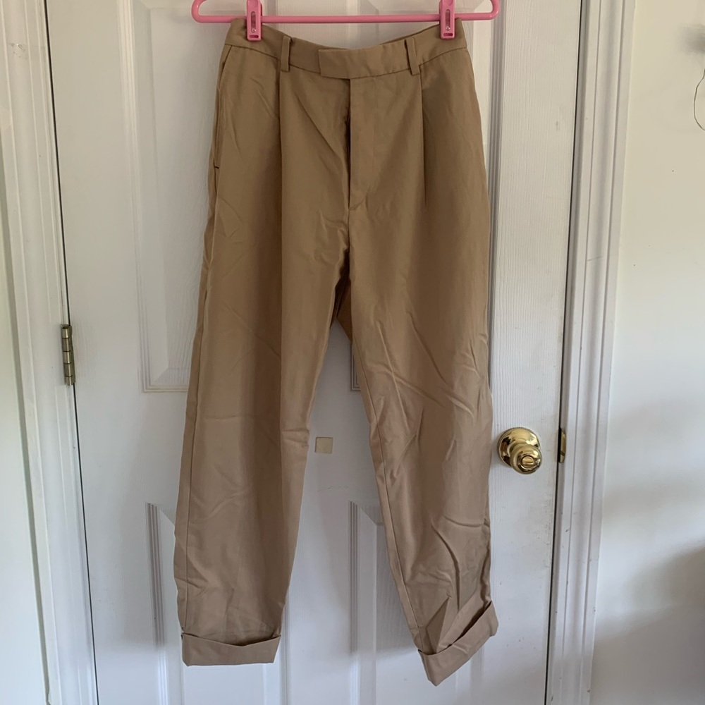 tapered tan work pants